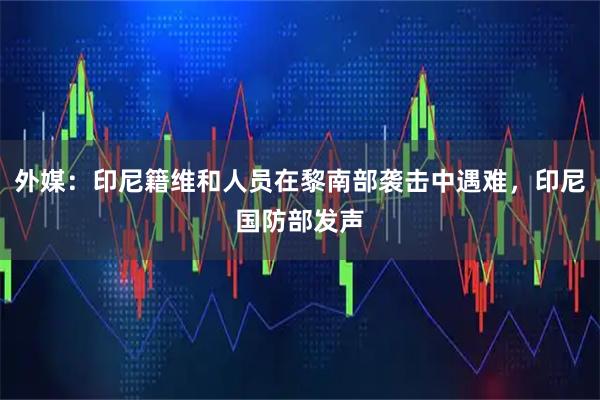 外媒：印尼籍维和人员在黎南部袭击中遇难，印尼国防部发声